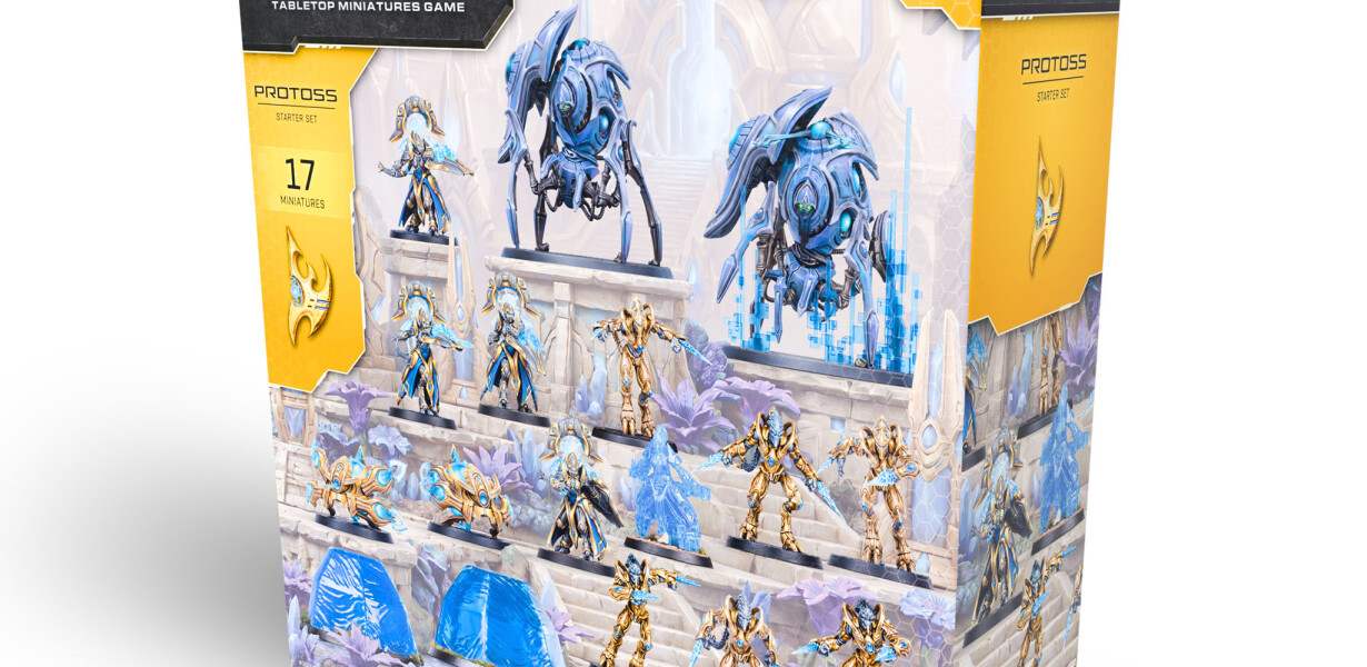 StarCraft: Tabletop Miniatures Game - STARCRAFT® PROTOSS STARTER SET